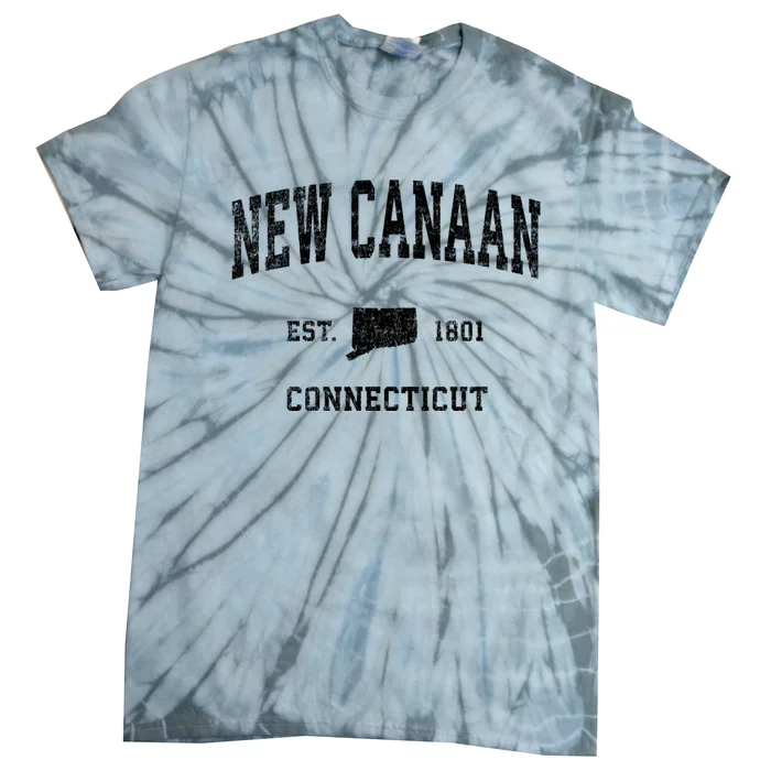 New Canaan Connecticut Ct Vintage Sports Tie-Dye T-Shirt