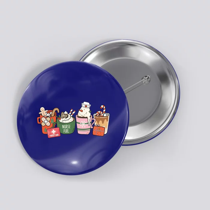 Nurse Christmas Coffee Meaningful Gift Button