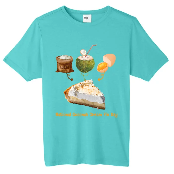 National Coconut Cream Pie Day 8th On May Coconut Milk Sugar Meaningful Gift ChromaSoft Performance T-Shirt