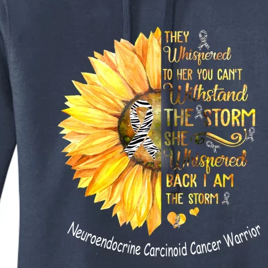 Neuroendocrine Carcinoid Cancer Warrior Gift Women's Pullover Hoodie