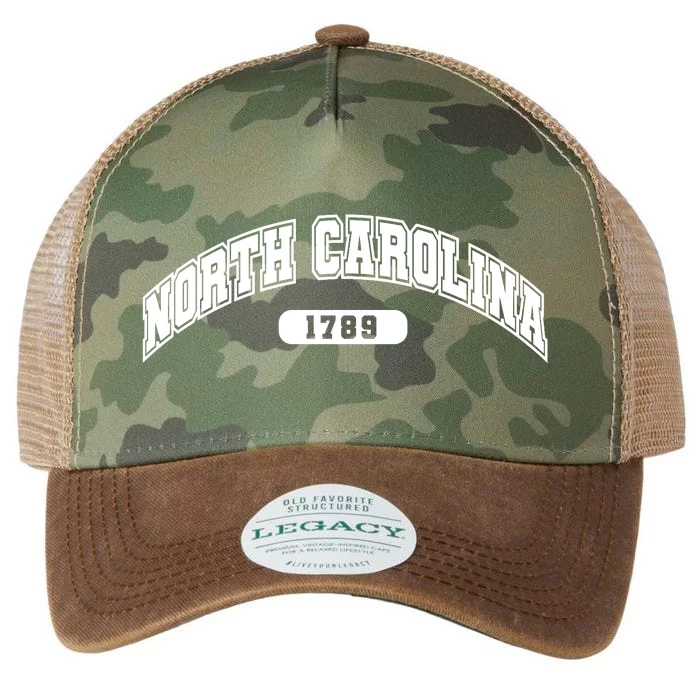 North Carolina Collegiate Style 1789 Legacy Tie Dye Trucker Hat