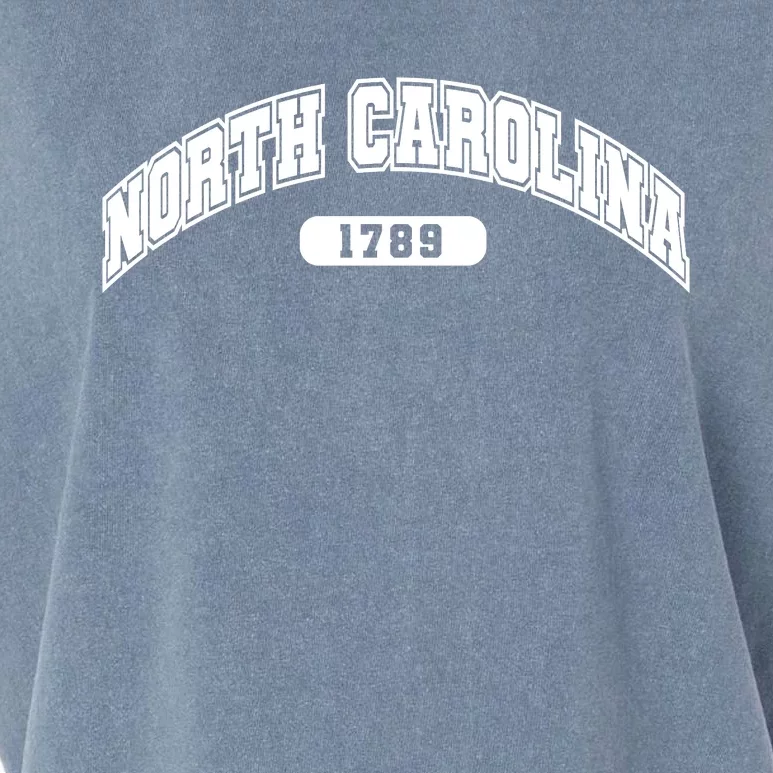 North Carolina Collegiate Style 1789 Garment-Dyed Women's Muscle Tee