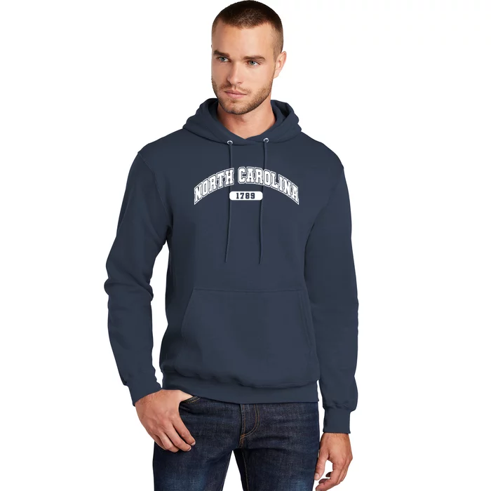 North Carolina Collegiate Style 1789 Hoodie