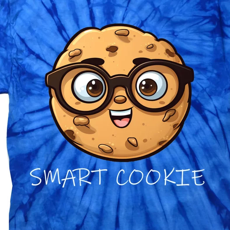 National Chocolate Chip Cookie Day Funny Smart Cookie Gift Tie-Dye T-Shirt