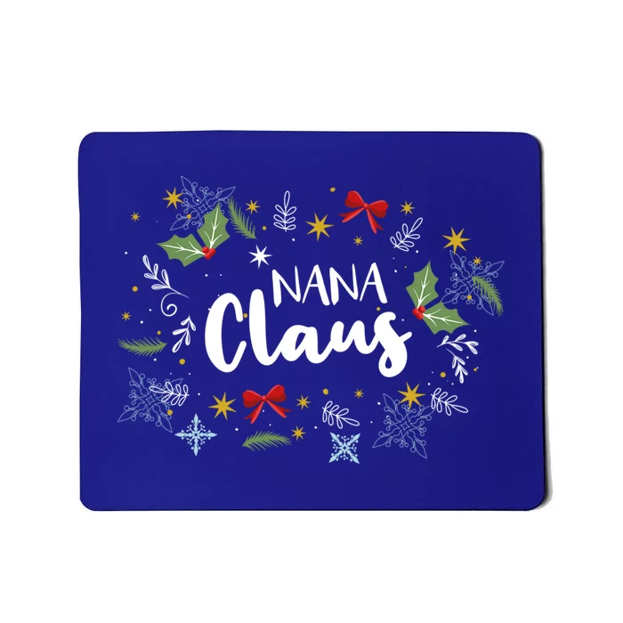 Nana Claus Christmas Matching Pajamas Set For Nana Gift Mousepad