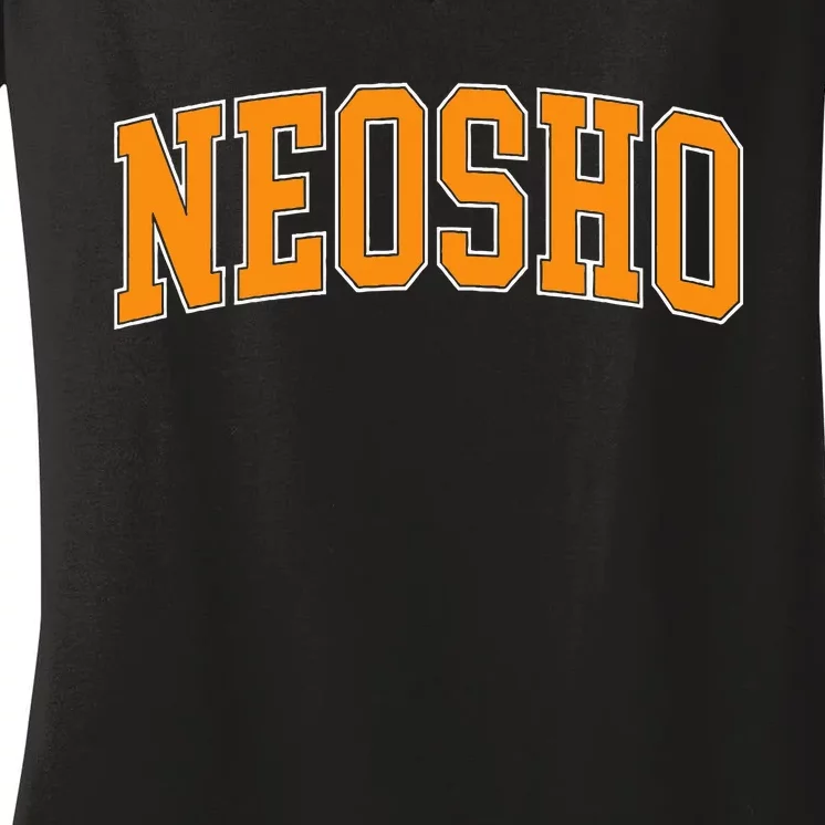 Neosho County Community College Women's V-Neck T-Shirt