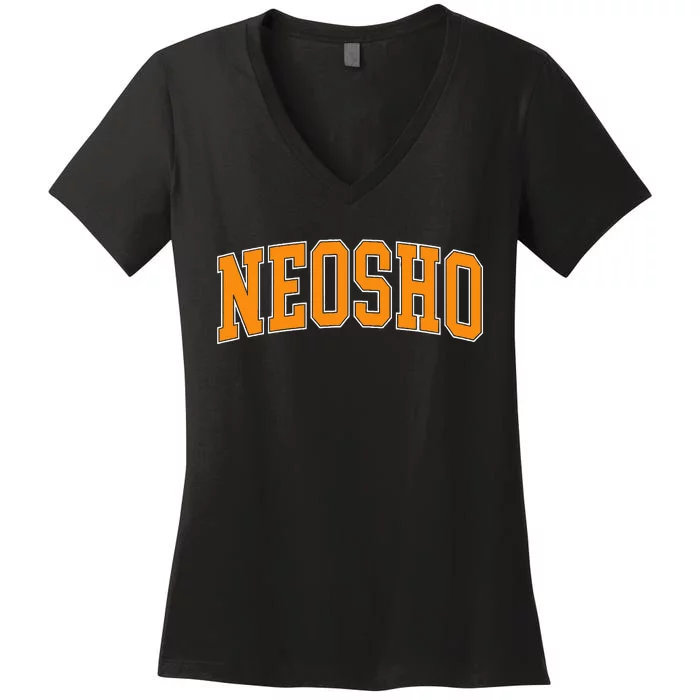 Neosho County Community College Women's V-Neck T-Shirt