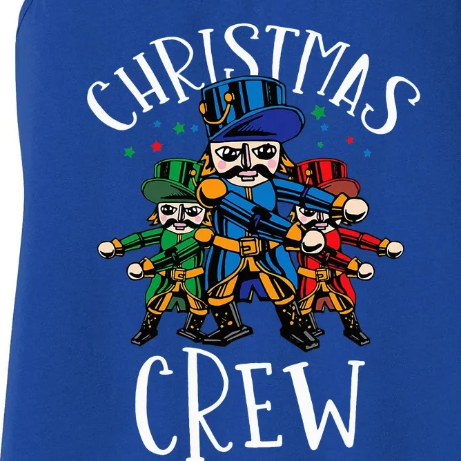 Nutcracker Christmas Crew Flossing Women's Racerback Tank