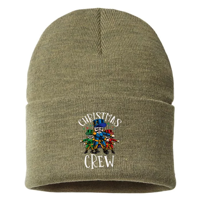 Nutcracker Christmas Crew Flossing Sustainable Knit Beanie