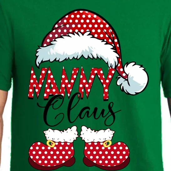 Nanny Claus Christmas Happy Family New Santa Claus Cute Gift Pajama Set