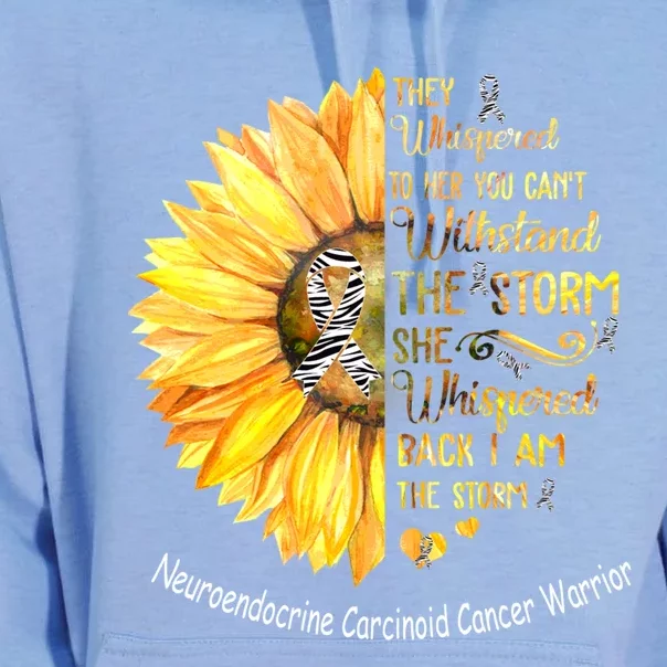 Neuroendocrine Carcinoid Cancer Warrior Gift Unisex Surf Hoodie