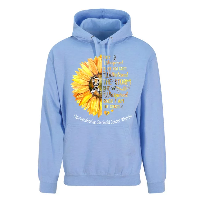 Neuroendocrine Carcinoid Cancer Warrior Gift Unisex Surf Hoodie