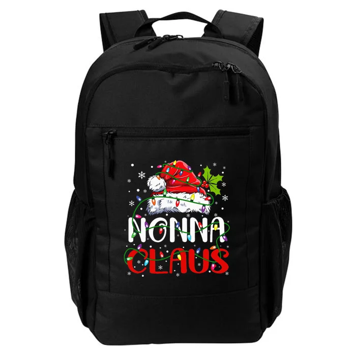 Nonna Claus Christmas Santa Matching Family Xmas Pajamas Daily Commute Backpack