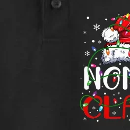 Nonna Claus Christmas Santa Matching Family Xmas Pajamas Dry Zone Grid Performance Polo