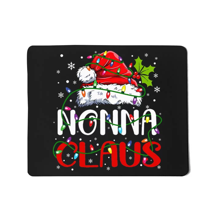 Nonna Claus Christmas Santa Matching Family Xmas Pajamas Mousepad