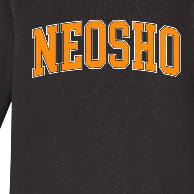 Neosho County Community College Baby Long Sleeve Bodysuit