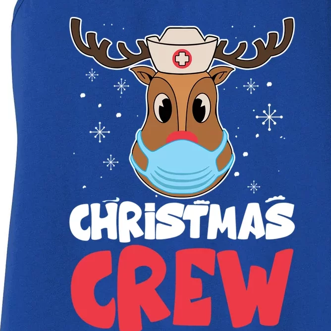 Nurse Christmas Crew Gift Women's Racerback Tank