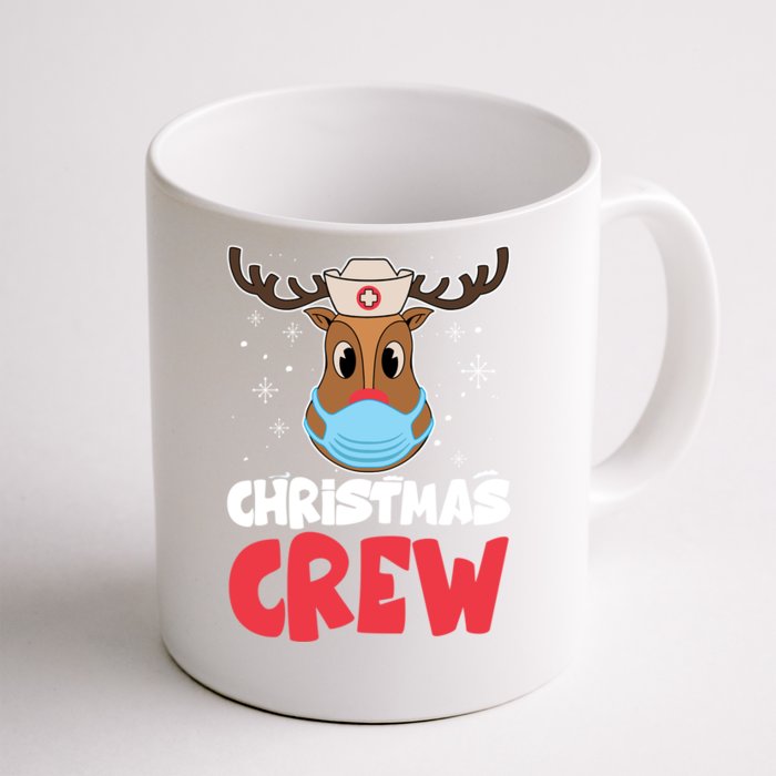 Nurse Christmas Crew Gift Front & Back Coffee Mug