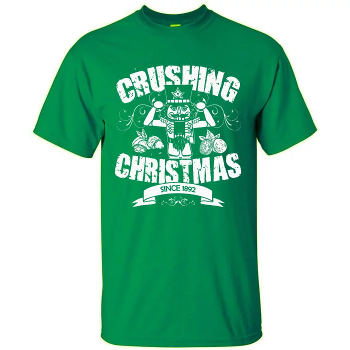 Nutcracker Crushing Christmas Gift Nut Cracker Tall T-Shirt