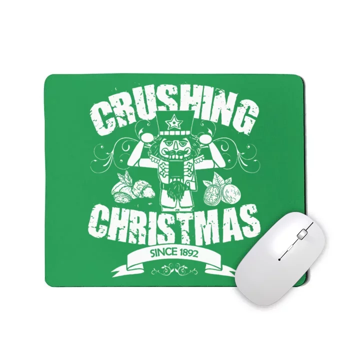 Nutcracker Crushing Christmas Gift Nut Cracker Mousepad