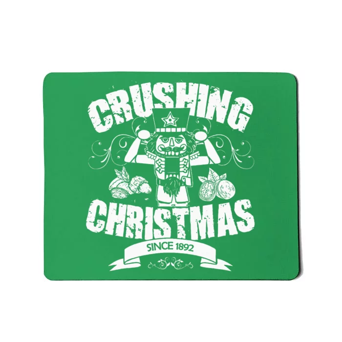 Nutcracker Crushing Christmas Gift Nut Cracker Mousepad