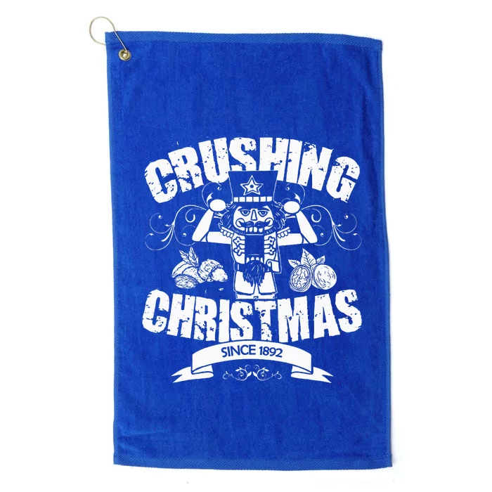 Nutcracker Crushing Christmas Gift Nut Cracker Platinum Collection Golf Towel