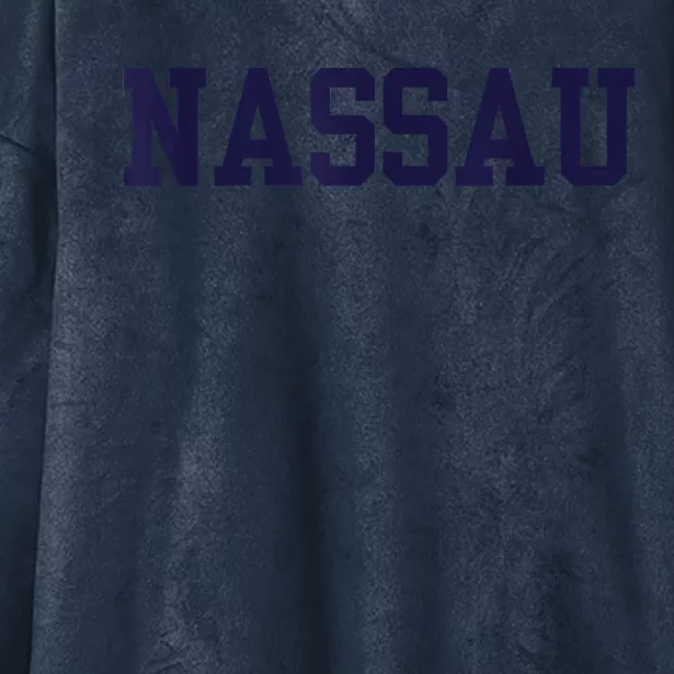 Nassau Community College Hooded Wearable Blanket