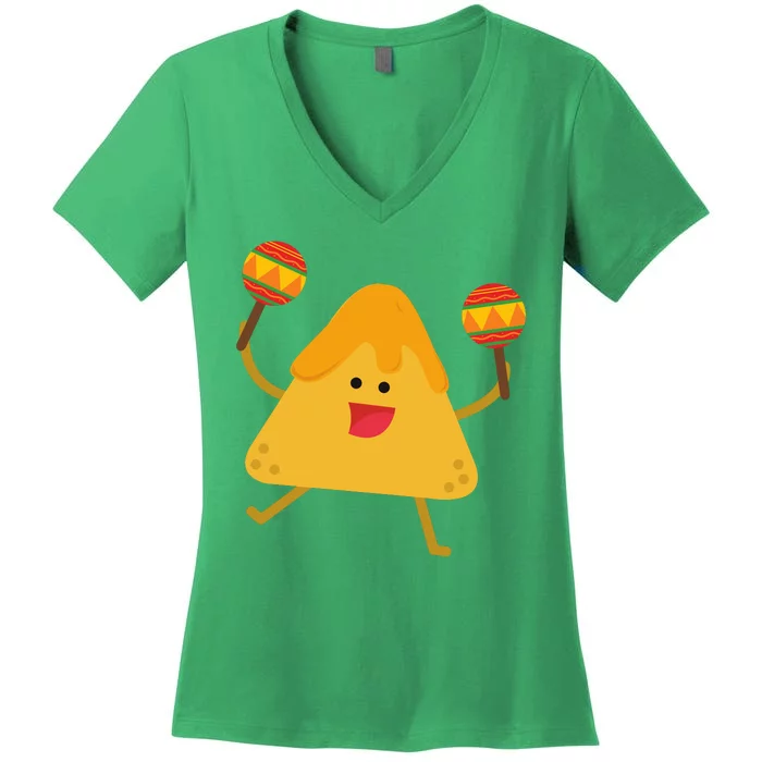 Nacho Cinco De Mayo Festive Funny Women's V-Neck T-Shirt