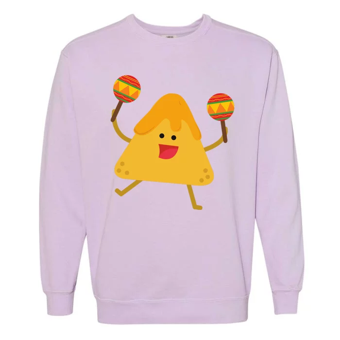 Nacho Cinco De Mayo Festive Funny Garment-Dyed Sweatshirt