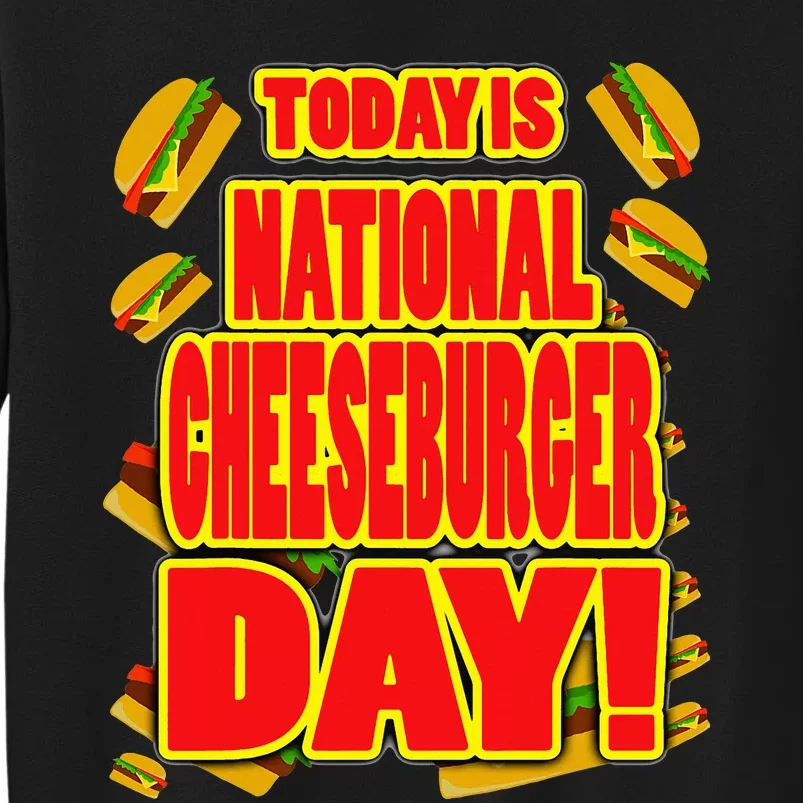 National Cheeseburger Day Sweatshirt