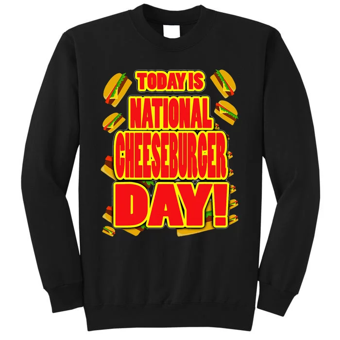 National Cheeseburger Day Sweatshirt