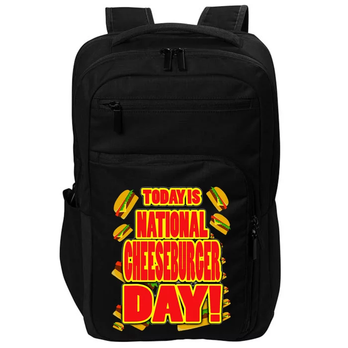 National Cheeseburger Day Impact Tech Backpack