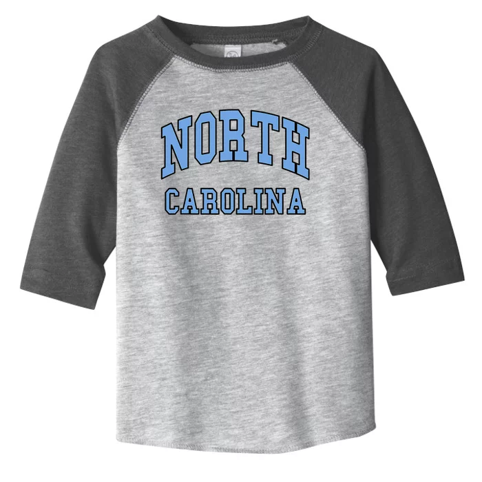 North Carolina Design State Of Nc Classic Toddler Fine Jersey T-Shirt