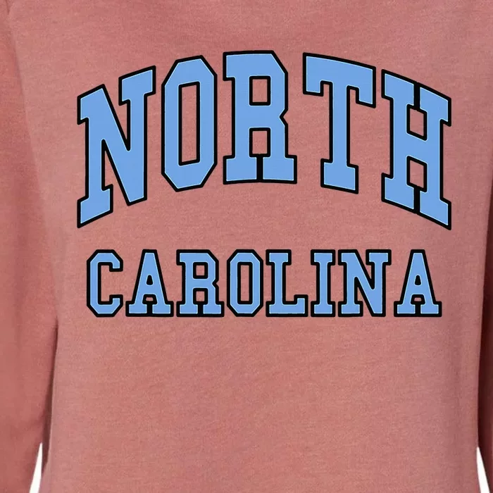 North Carolina Design State Of Nc Classic Womens California Wash Sweatshirt