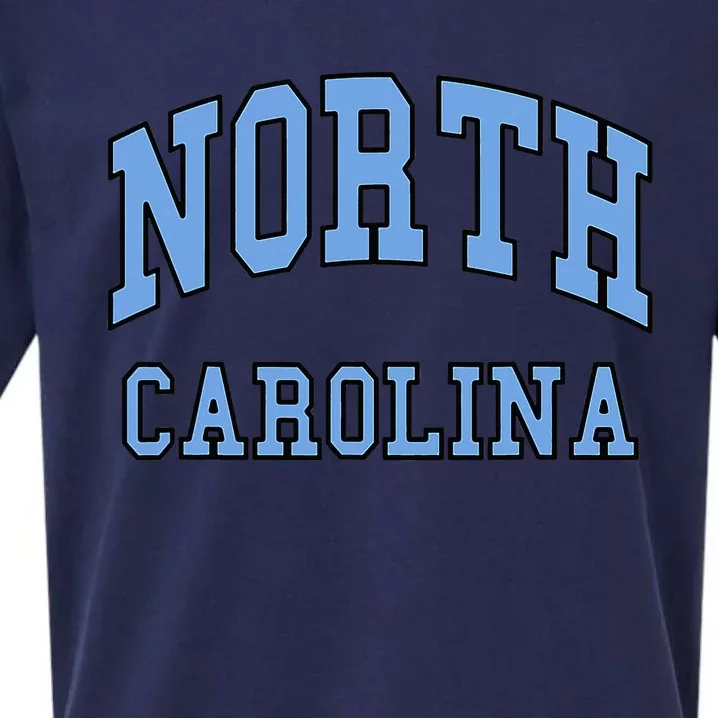 North Carolina Design State Of Nc Classic Sueded Cloud Jersey T-Shirt