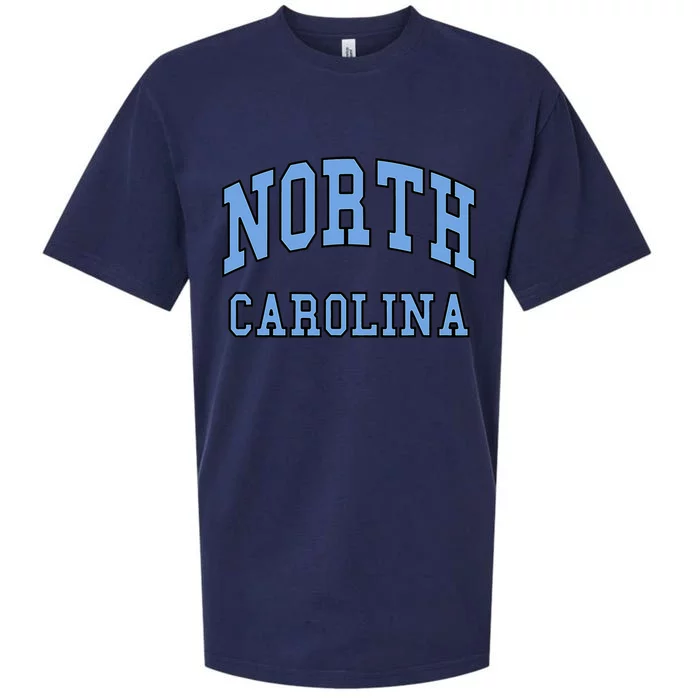 North Carolina Design State Of Nc Classic Sueded Cloud Jersey T-Shirt