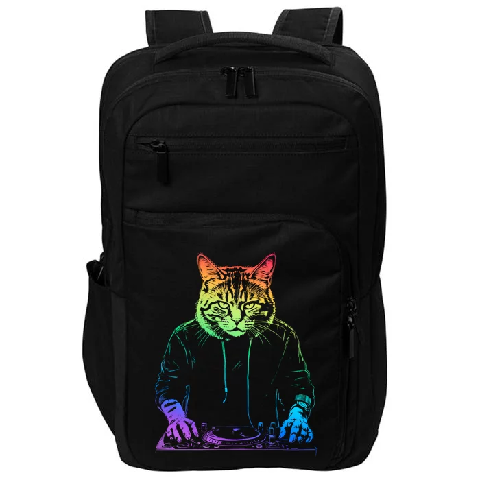 Neon Cat Dj Impact Tech Backpack