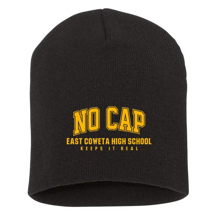 No Cap East Coweta High School Keepin It Real Short Acrylic Beanie