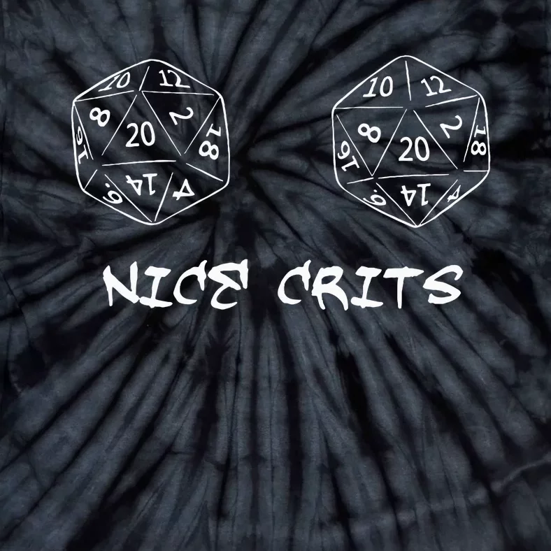 Nice Crits Funny Design Tie-Dye T-Shirt