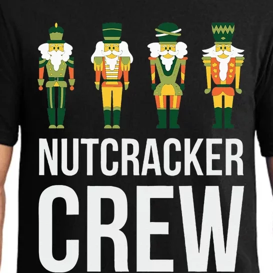 Nutcracker Crew Family Matching Xmas Santa Pajama Set