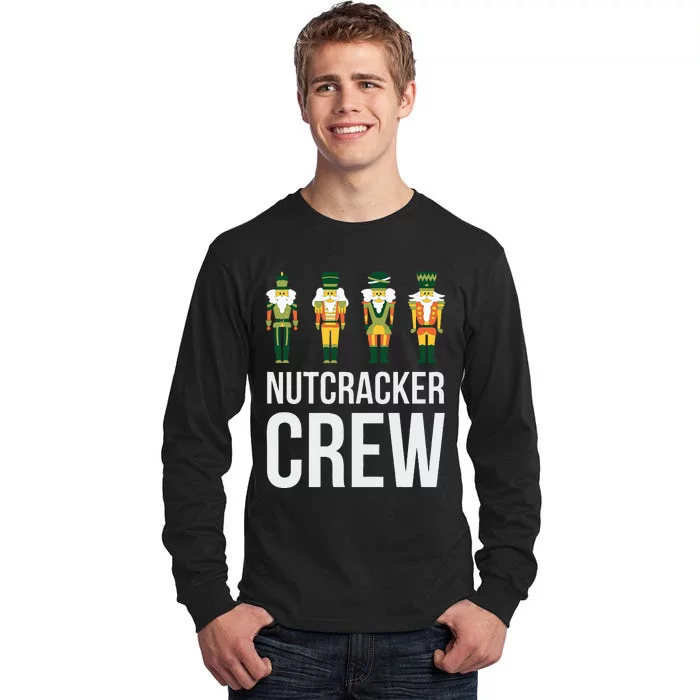 Nutcracker Crew Family Matching Xmas Santa Tall Long Sleeve T-Shirt