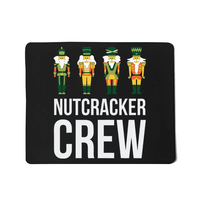 Nutcracker Crew Family Matching Xmas Santa Mousepad