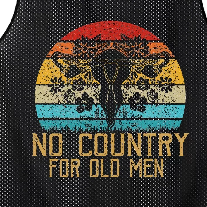 No Country For Old Uterus Feminist  Rights Mesh Reversible Basketball Jersey Tank