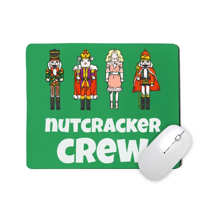 Nutcracker Crew Family Matching Xmas Mousepad