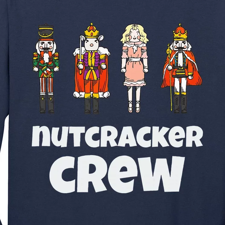 Nutcracker Crew Family Matching Xmas Tall Long Sleeve T-Shirt