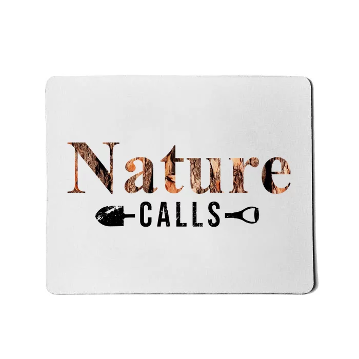 Nature Calls Fall Mousepad