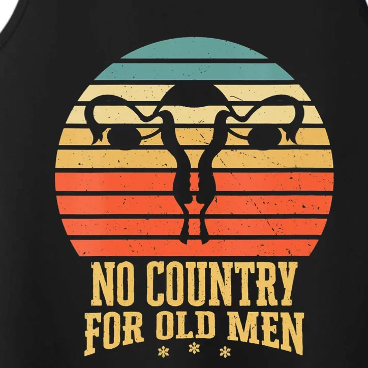 No Country For Old Men Feminist Gift For Women Performance Tank