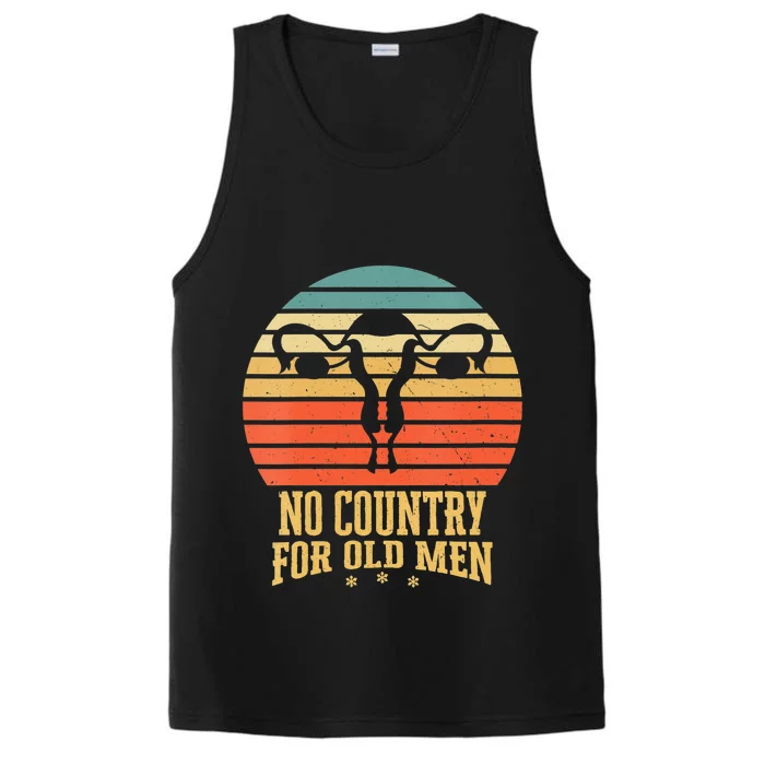 No Country For Old Men Feminist Gift For Women Performance Tank