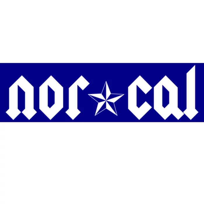 Northern California Funny Gift Hella Norcal Funny Gift Nor Cal Gift Bumper Sticker