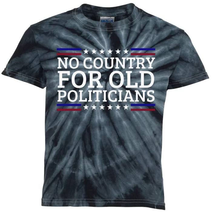 No Country For Old Politicians Wo Rights Feminist Kids Tie-Dye T-Shirt